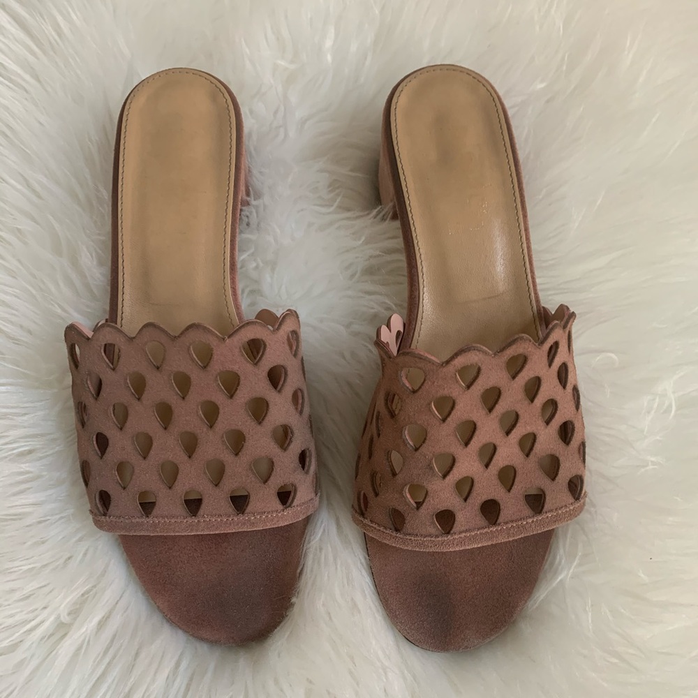 Coach dusty rose sandals in 6.5.Made in Italy